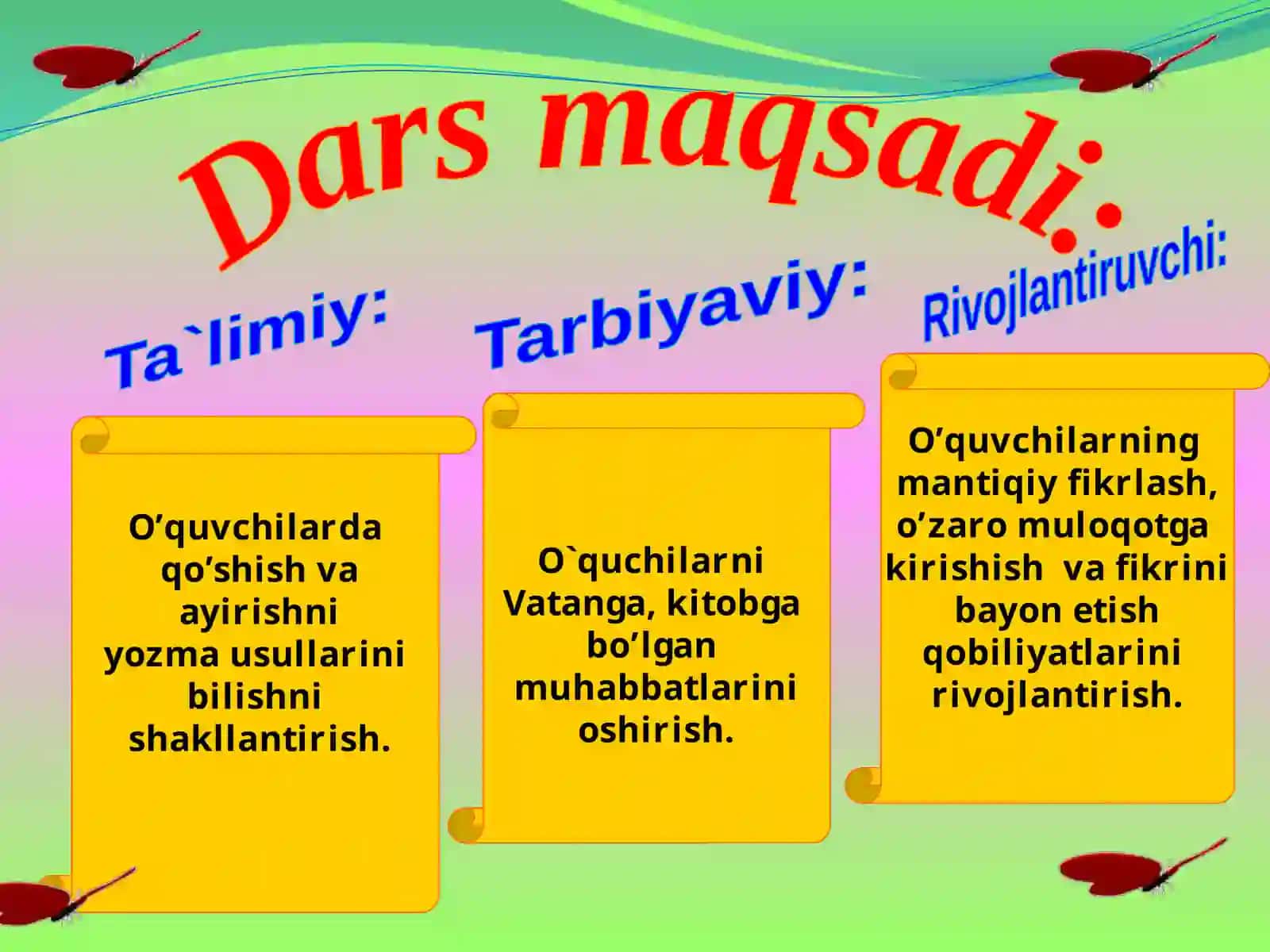 Sonniyig’inda ko’paytirish 2
