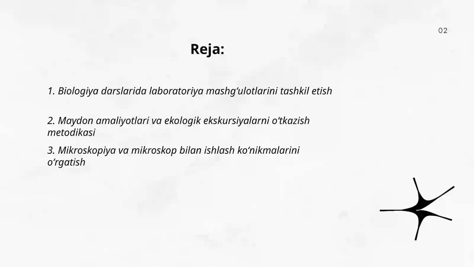 Biologiya oʻqitishda amaliy usullari 2