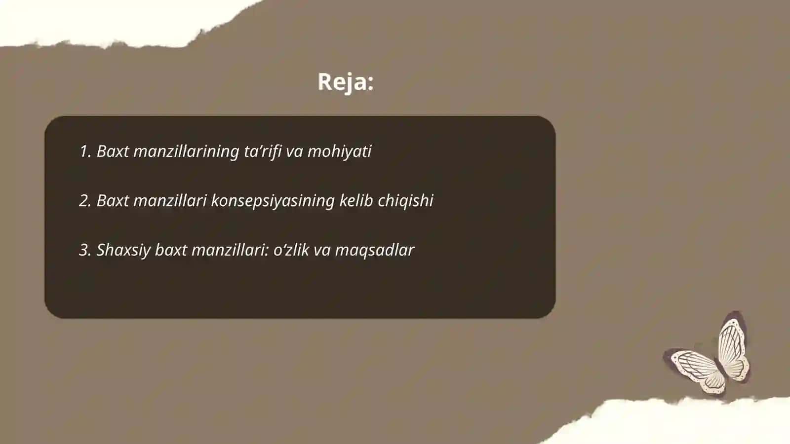 Baxt manzilari 2