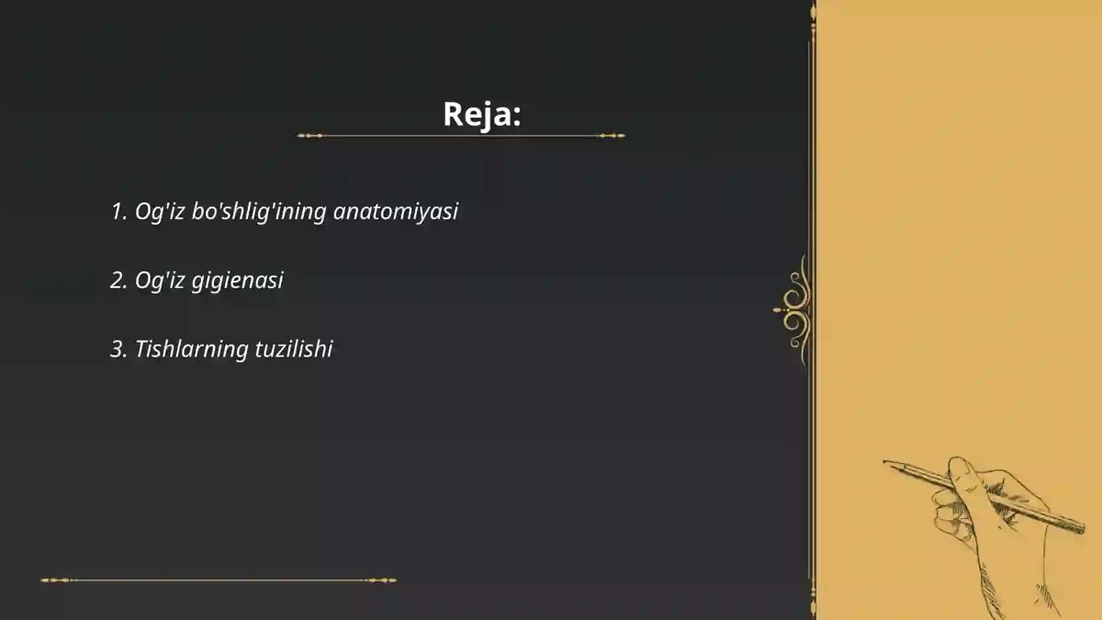 Og'iz bo'shlig'i 2