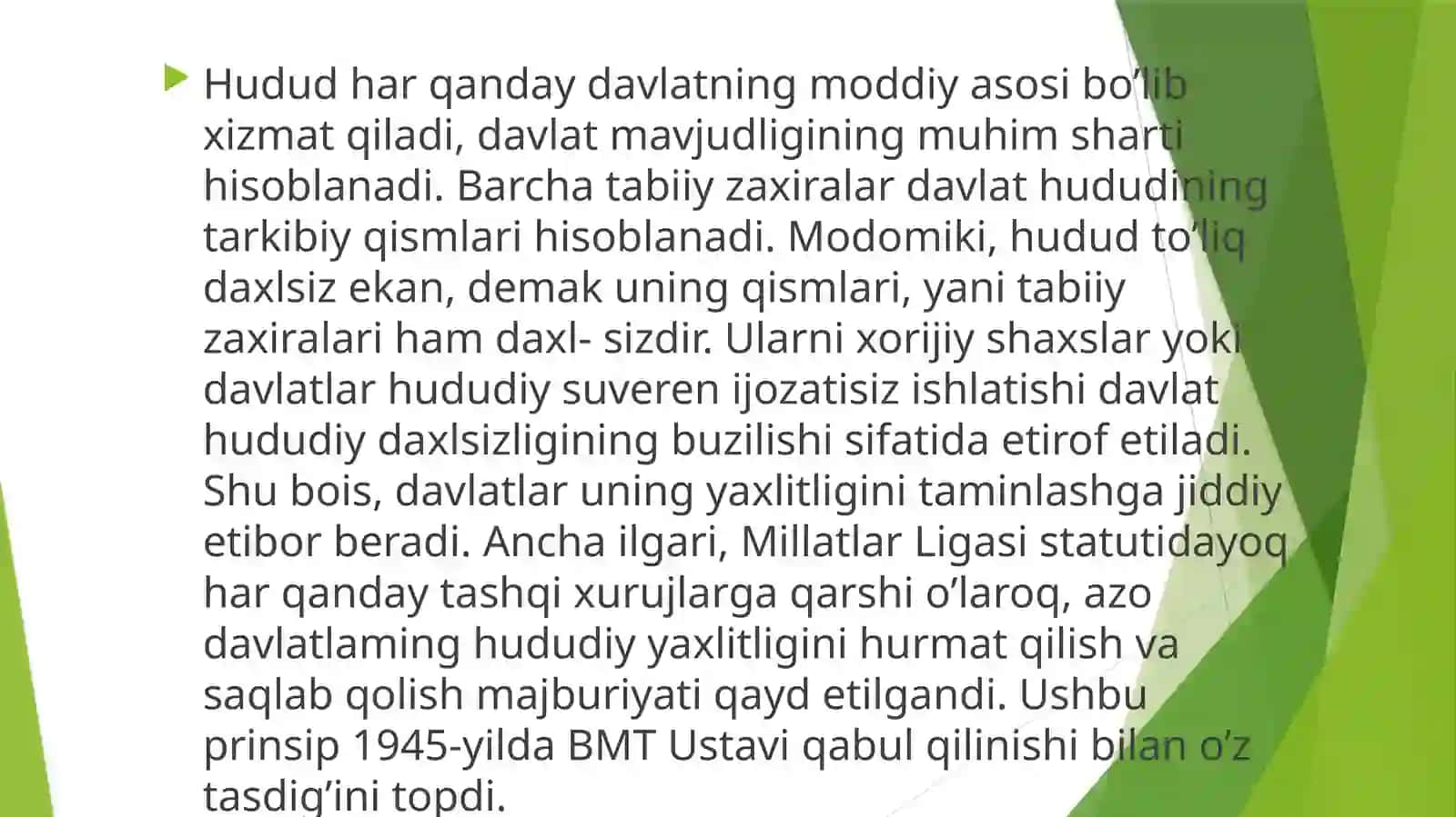 Xalqaro huquqda hudud 2