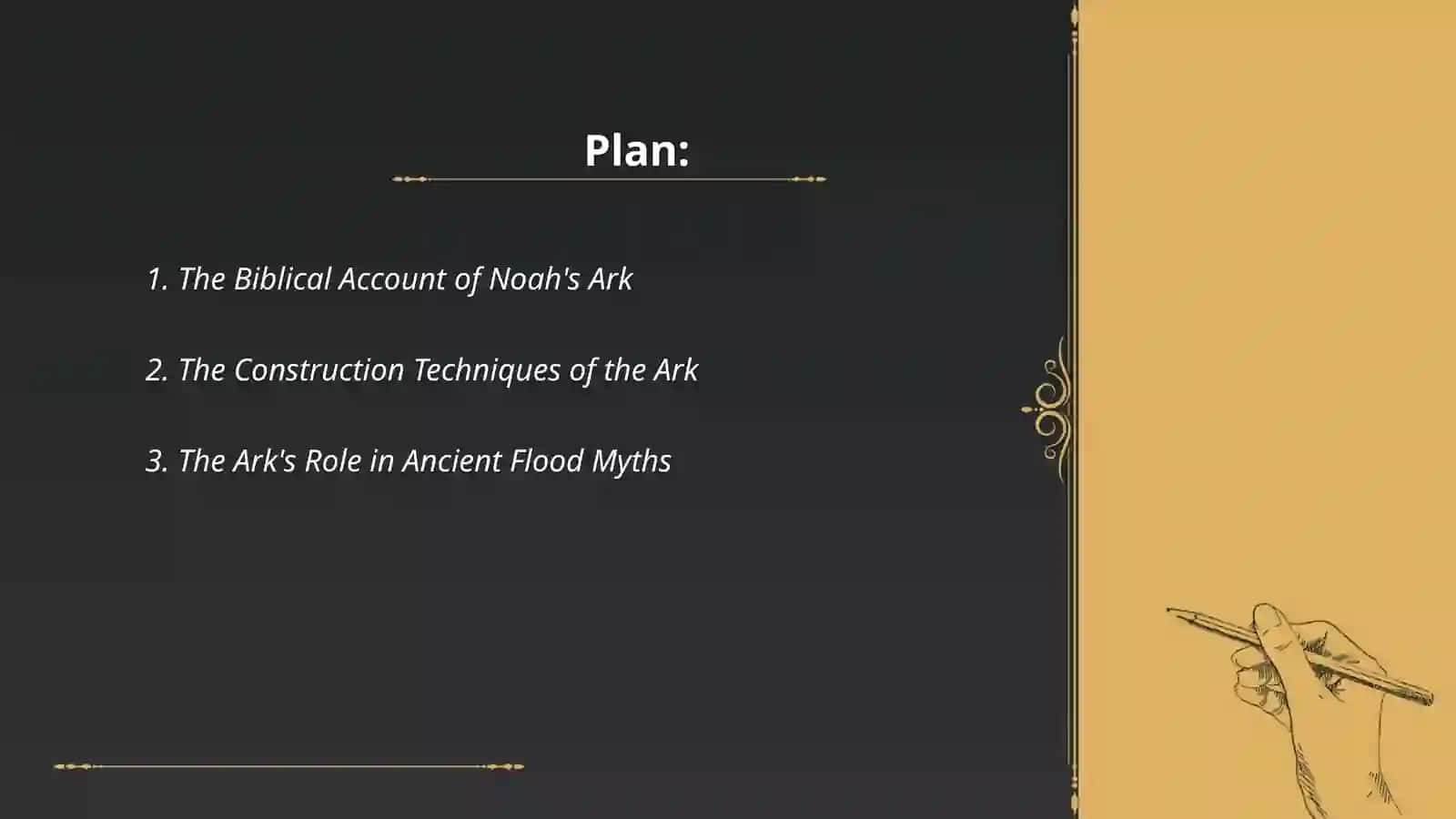 The history of the ark 2