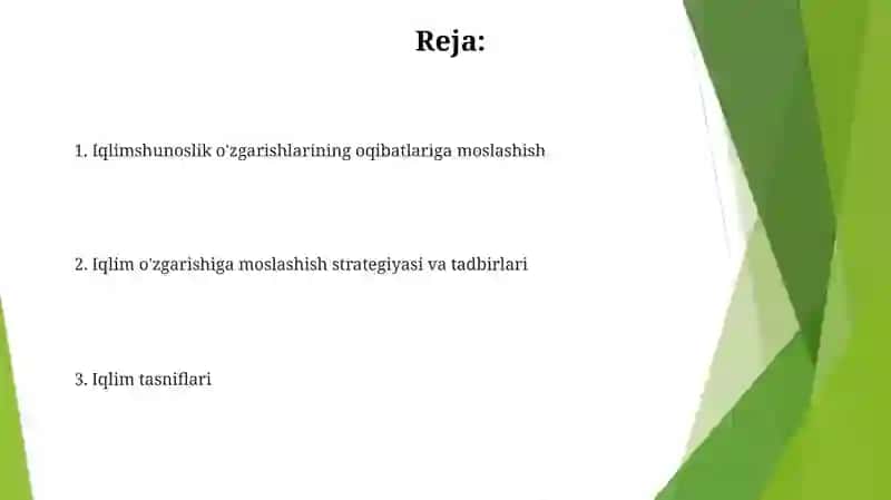 Iqlim oʻzgarishining oqibatlari 2
