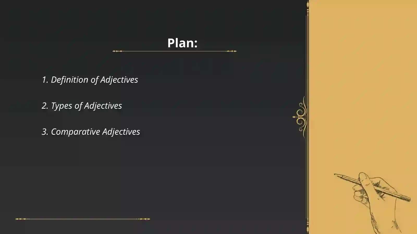 Describing adjectives 2