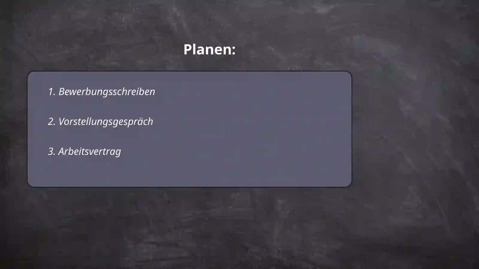 Bewerbungsschreiben in Deutschland 2