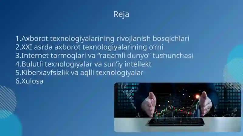 XXI ASR AXBOROT TEXNOLOGIYALARI 2