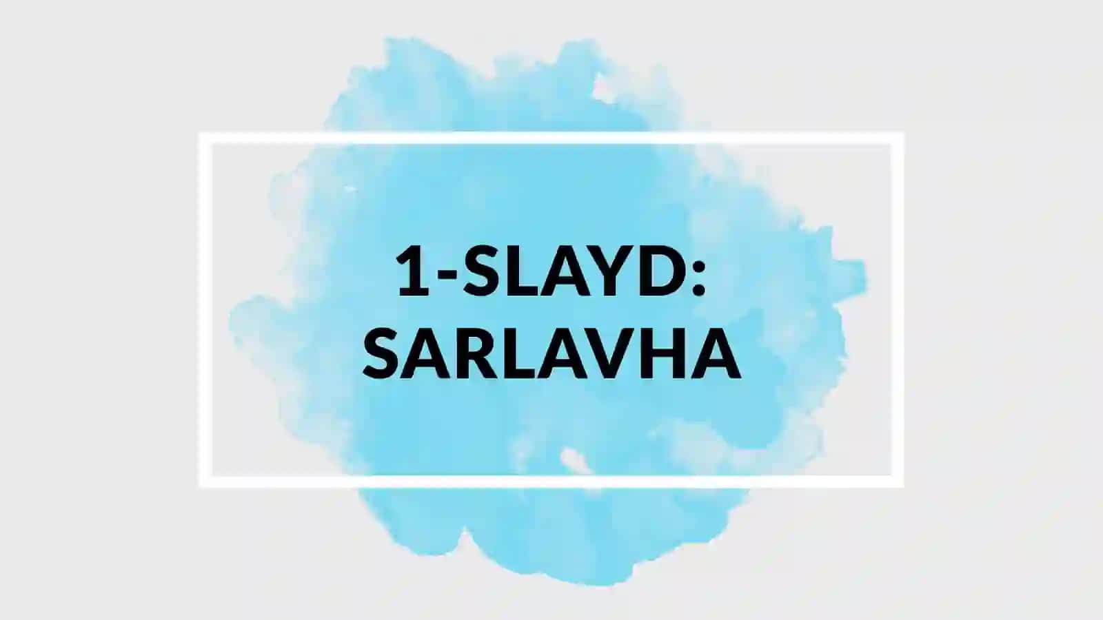 Gospital Pedagogika fanidan mustaqil ish 2