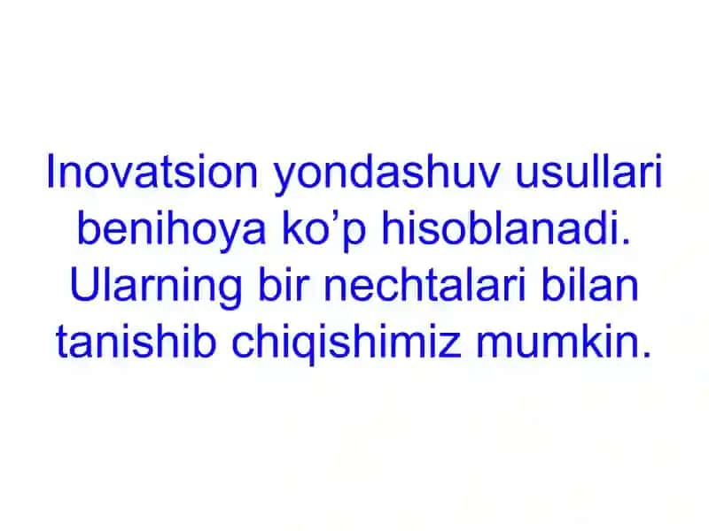 Labaratoriya tekshiruvlariga innovatsion yondashuv 2