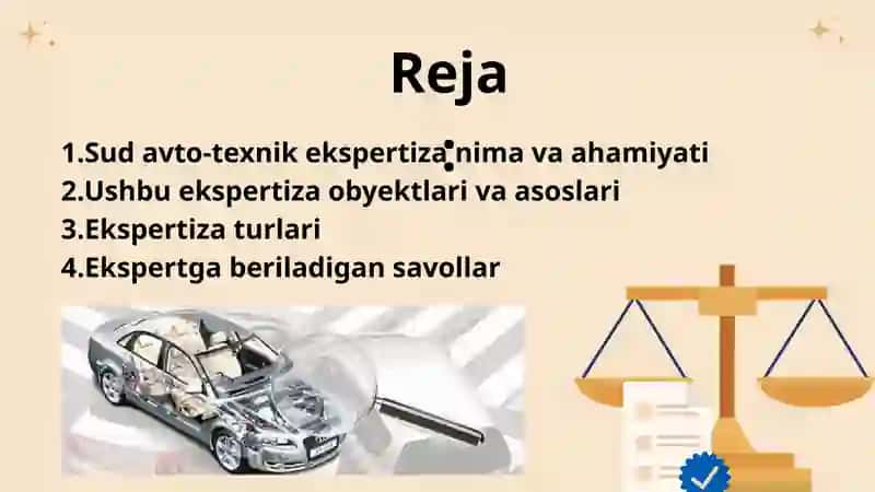 Sud Avto Texnik Ekspertizalari 2