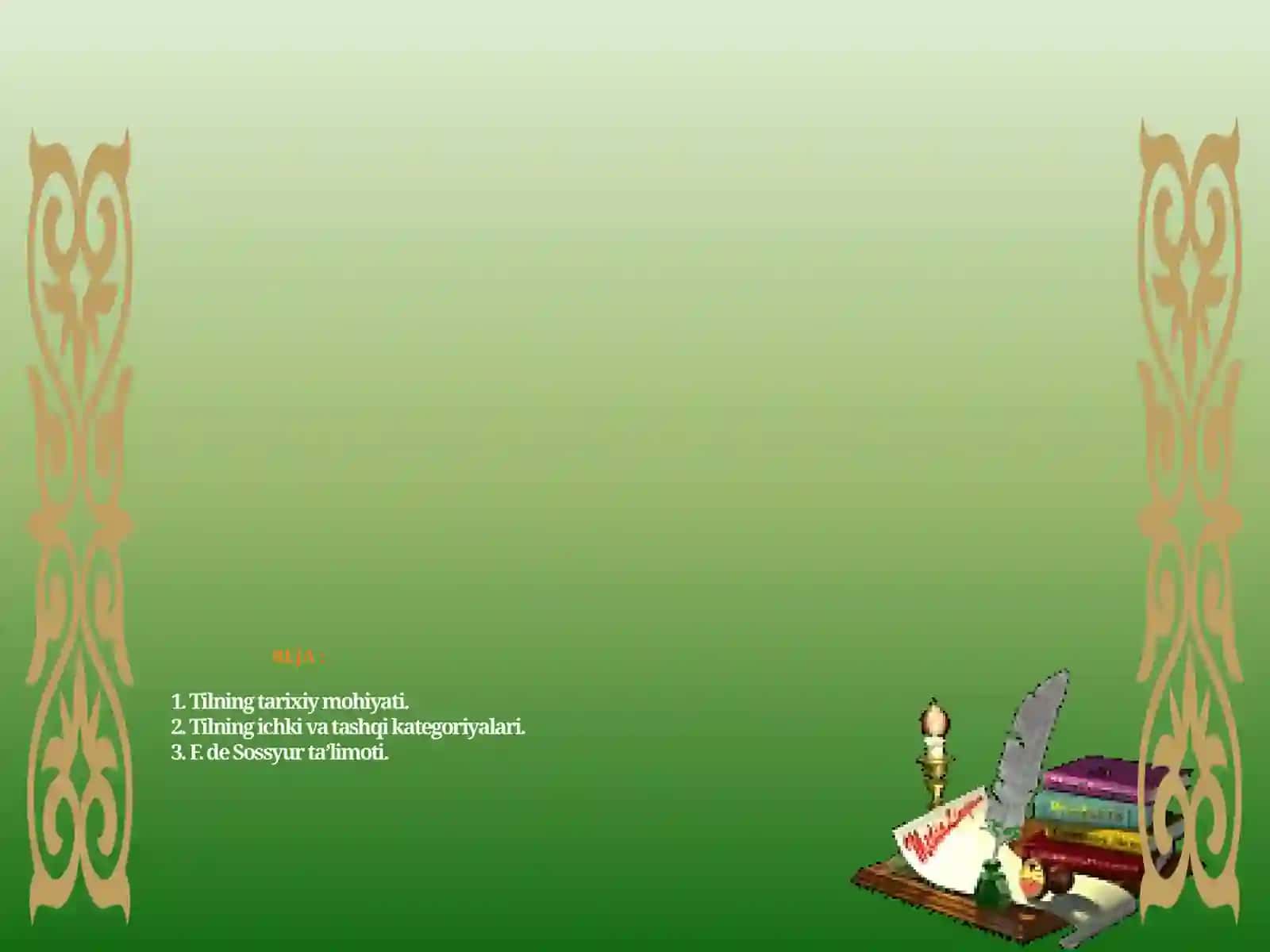 Tilning rivоjlanishi 2