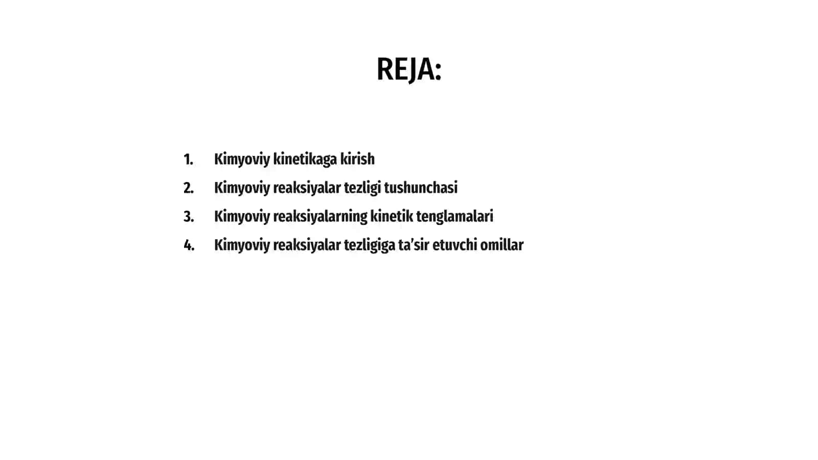Kimyoviy kinetika 2