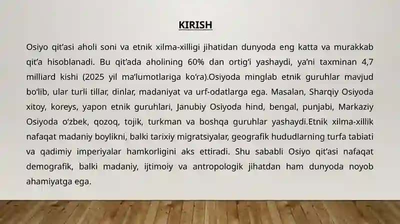 Osiyoaholi sietnik qiyofasi 2