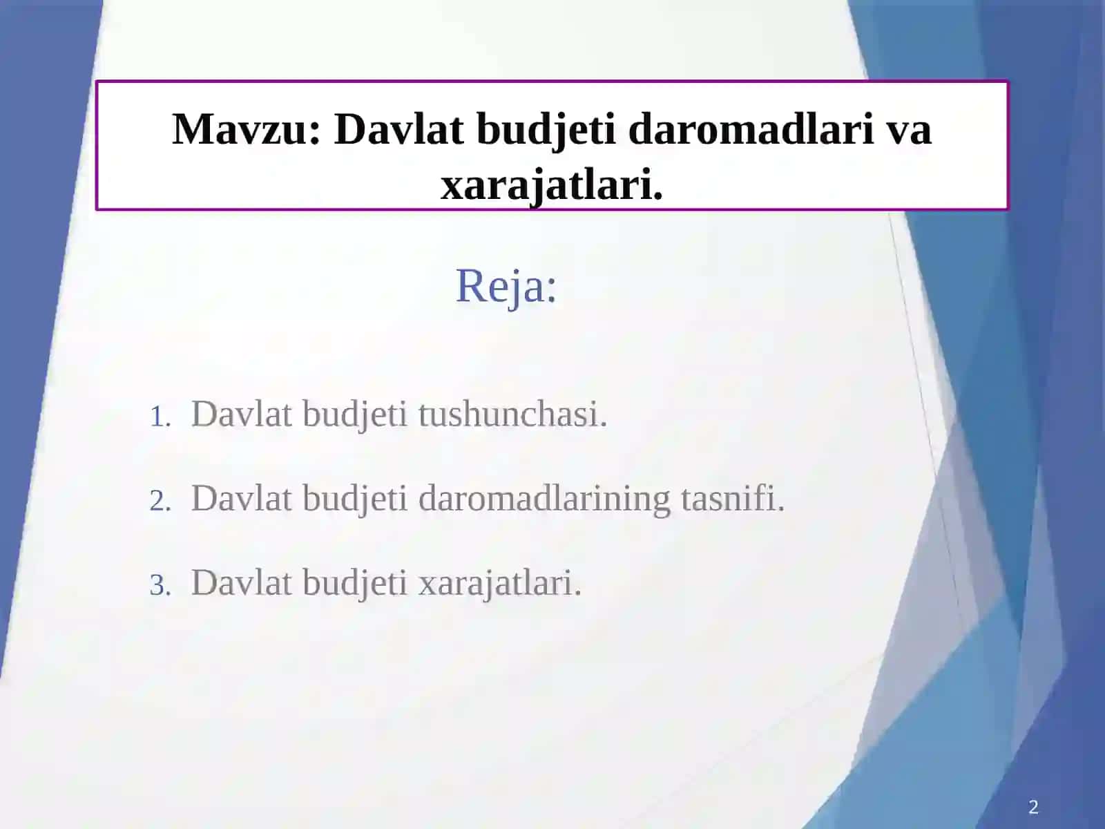 Davlatbudjeti-Tushunchasi 2