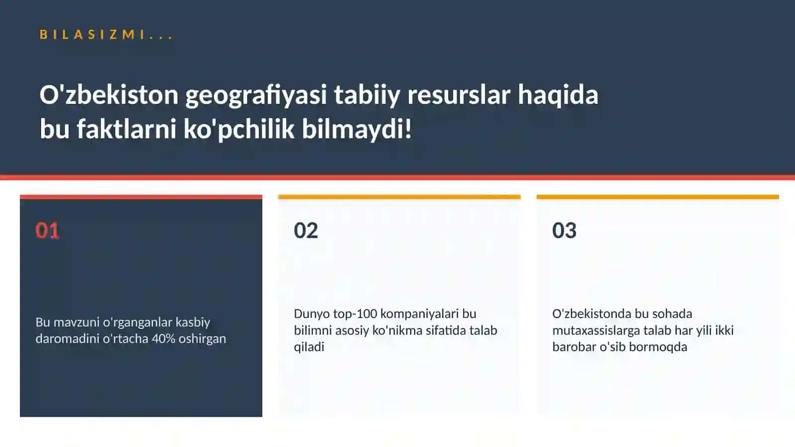 O'zbekiston geografiyasi tabiiy resurslar 2