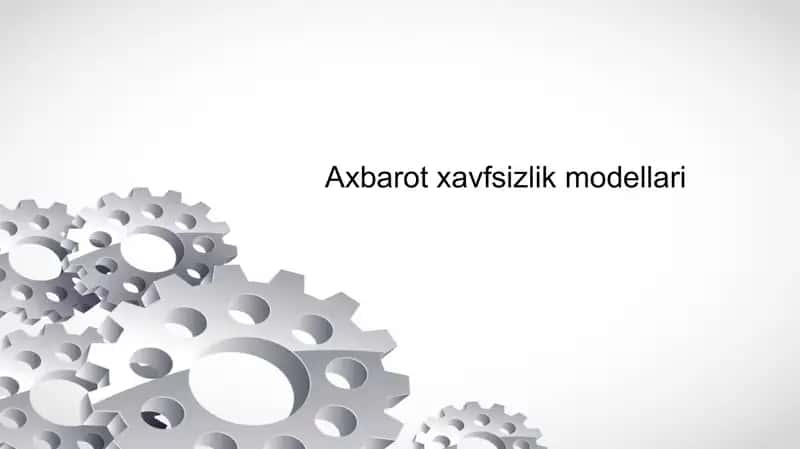 Axbarot Xavfsizligi Taqdimoti 2