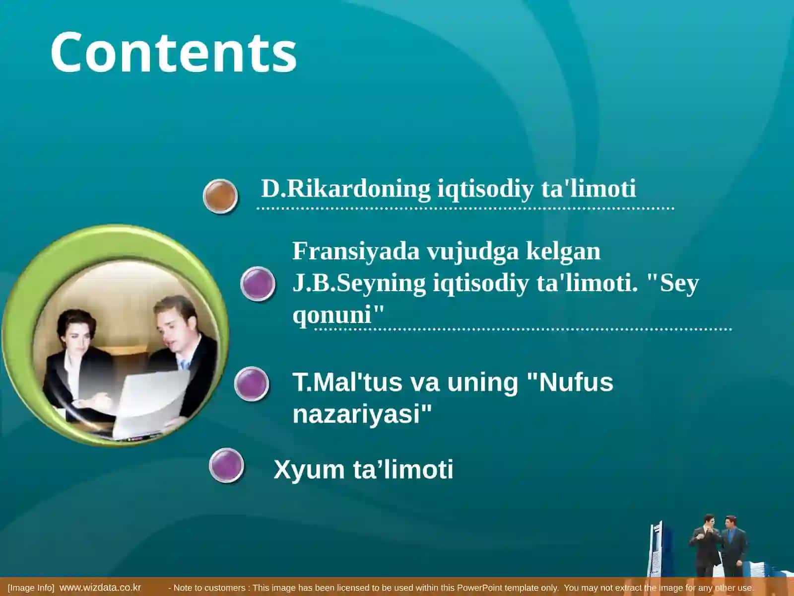 Klassik iqtisodchilar: Rikardo, Maltus, Xyum 2