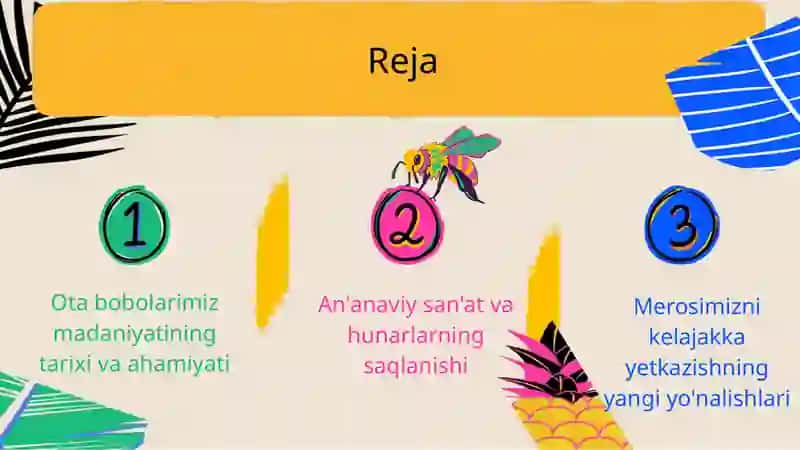 Ota bobolarimiz ma'daniy meroslari 2