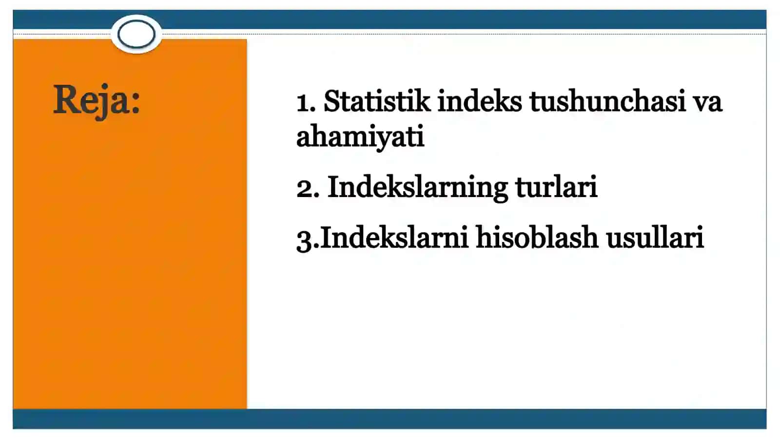 6-mavzu.Iqtisodiyindekslar 2