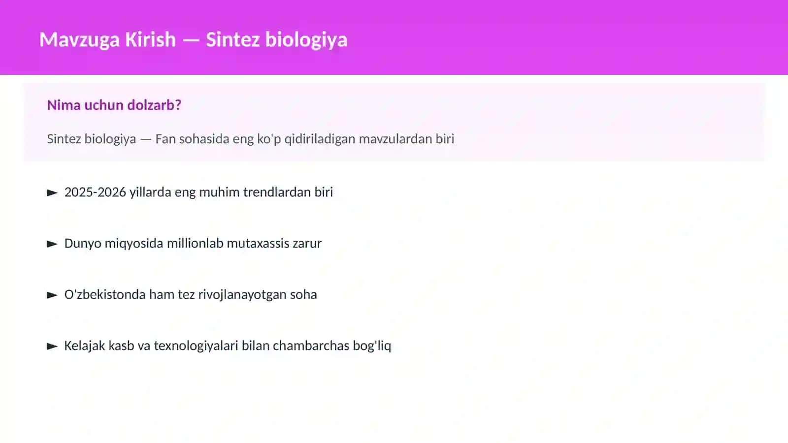 Sintez biologiya 2