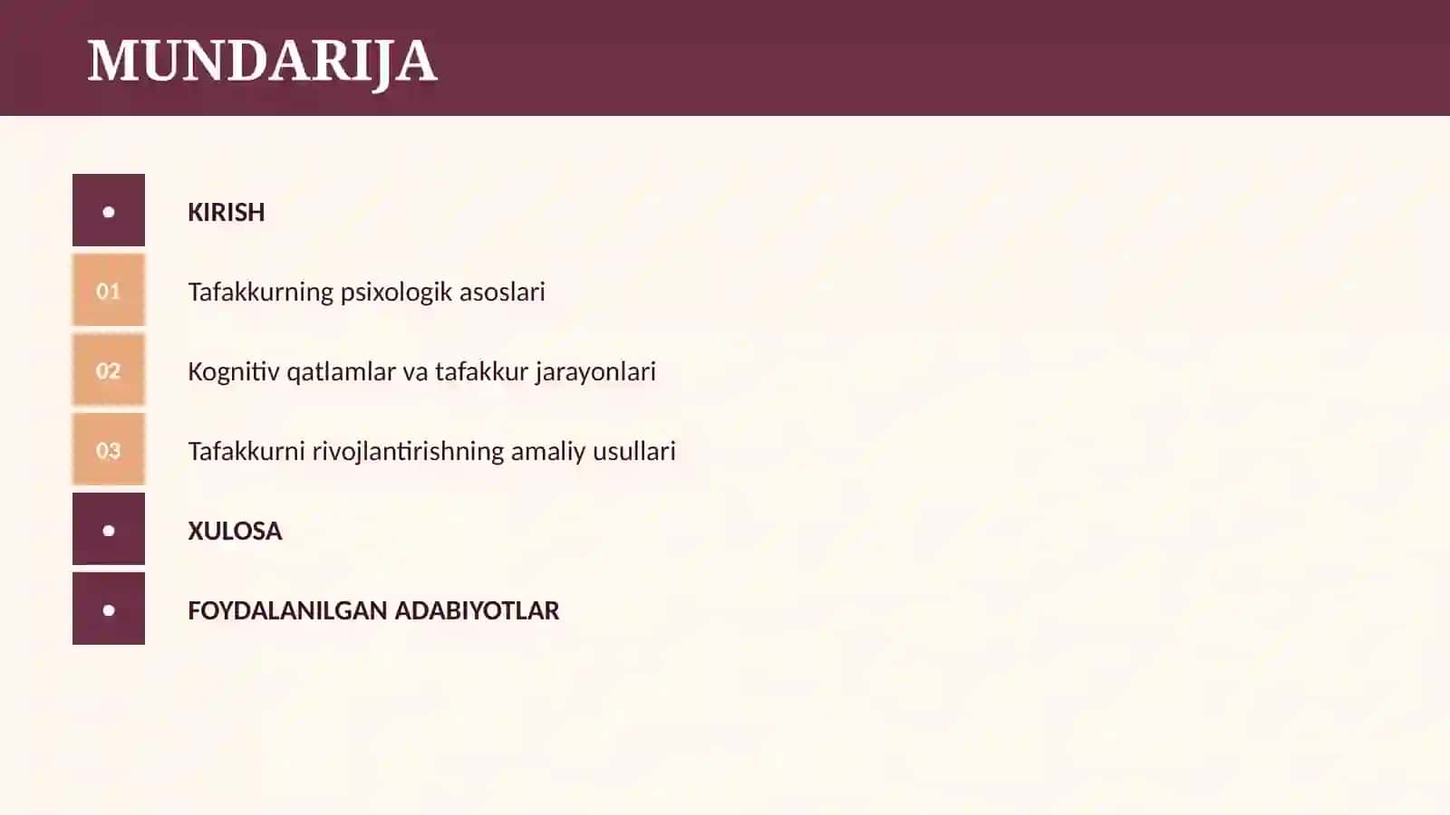 TAFAKKUR PSIXOLOGIYASI 2