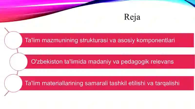 Ta'lim Mazmuni 2