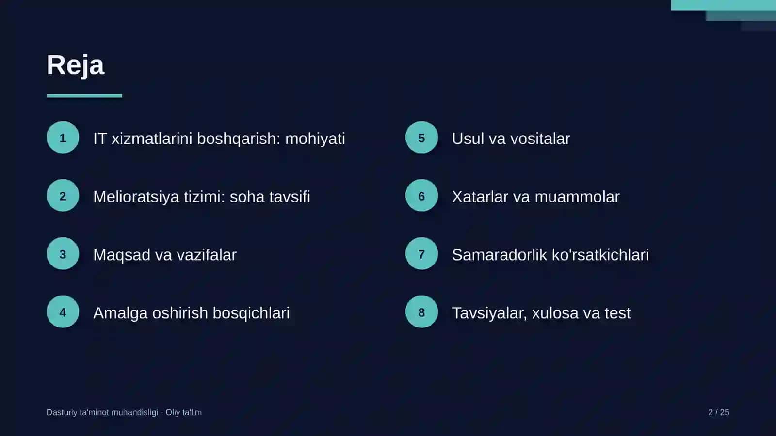 melioratsiya tizimida it xizmatlarini boshqarish 1556 2