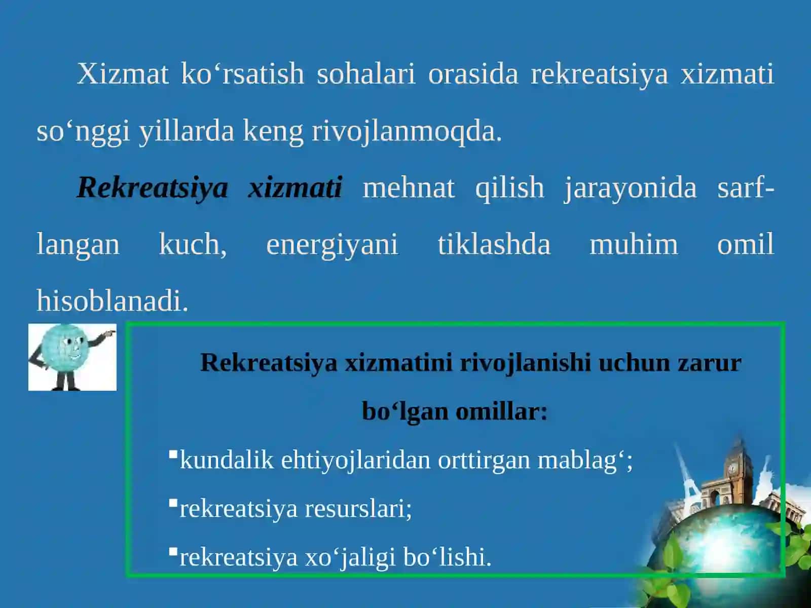 O‘zbekistonda rеkrеatsiya va turizm 2