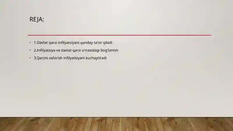 Davlat qarzi infilyatsiyani qanday ta'sir qiladi 2