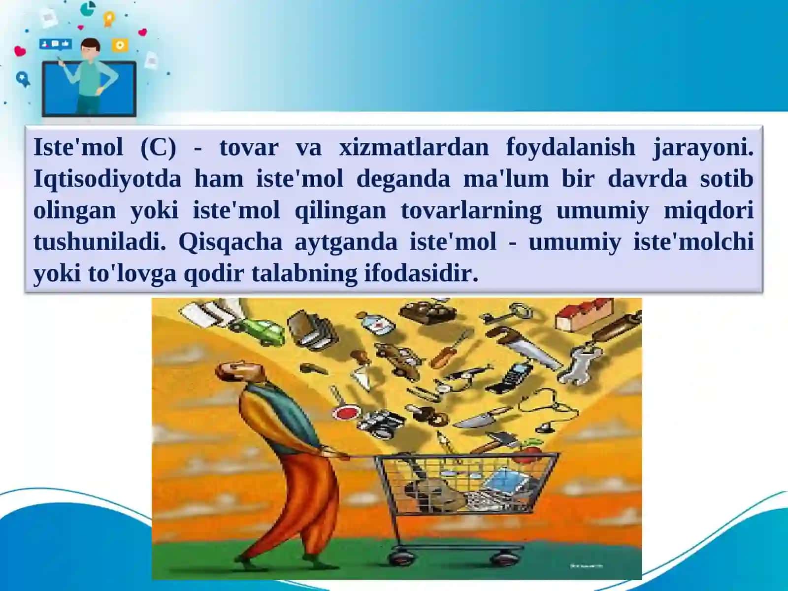 Iste’mol, jamg‘arish va investitsiya 2