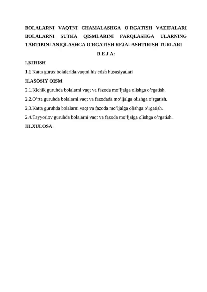 ELEMENTAR MATEMATIK TASAVVURLARNI SHAKLLANTIRISH FANIDAN 2