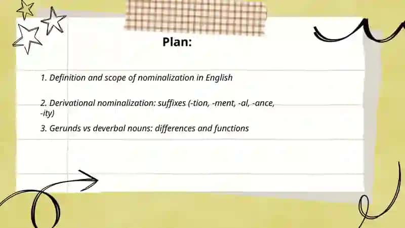 Nominalization 2