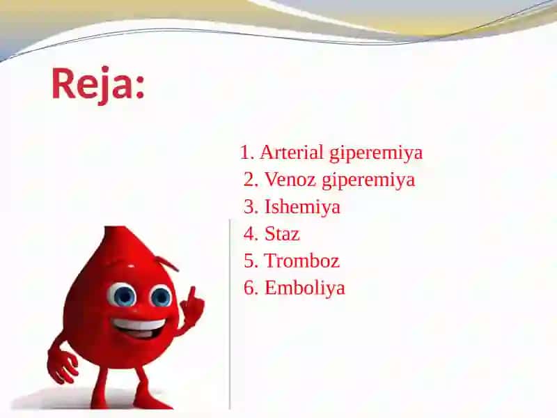 Mahalliy qon aylanishi buzilishlari 2