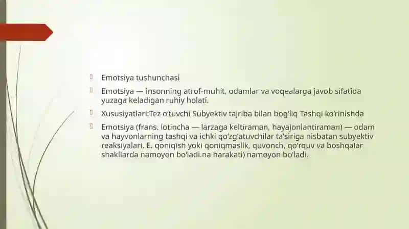 Emotsional Holatlar 2