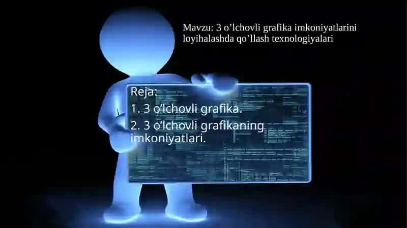 Uch o‘lchovli(3D)grafika 2