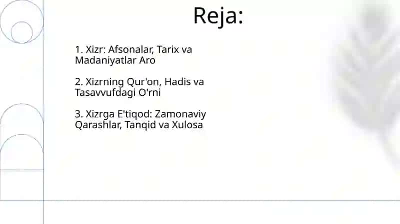 Hizr haqidagi afsonaviy vayotlar 2