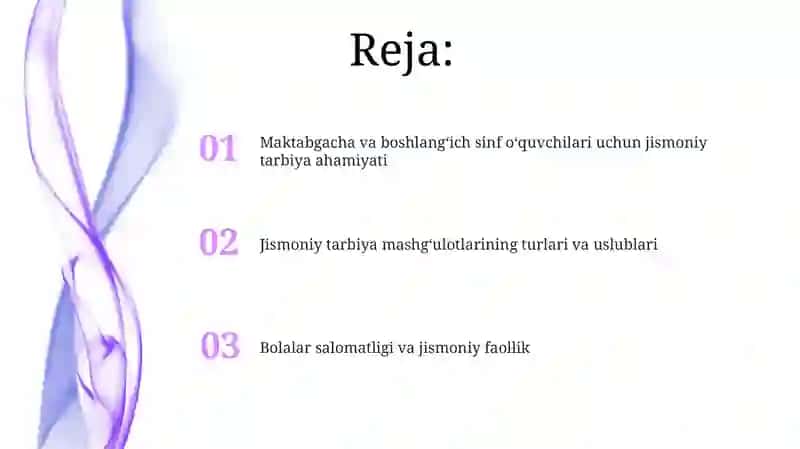 Bolalar jismoniy tarbiyasi 2