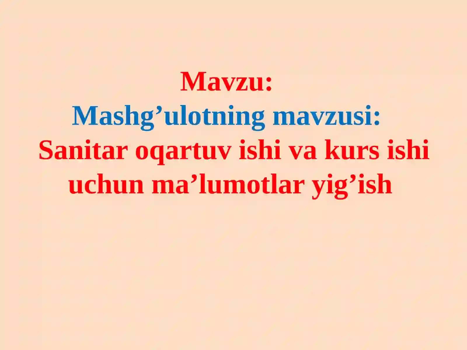 Tibbiy profilaktika 2
