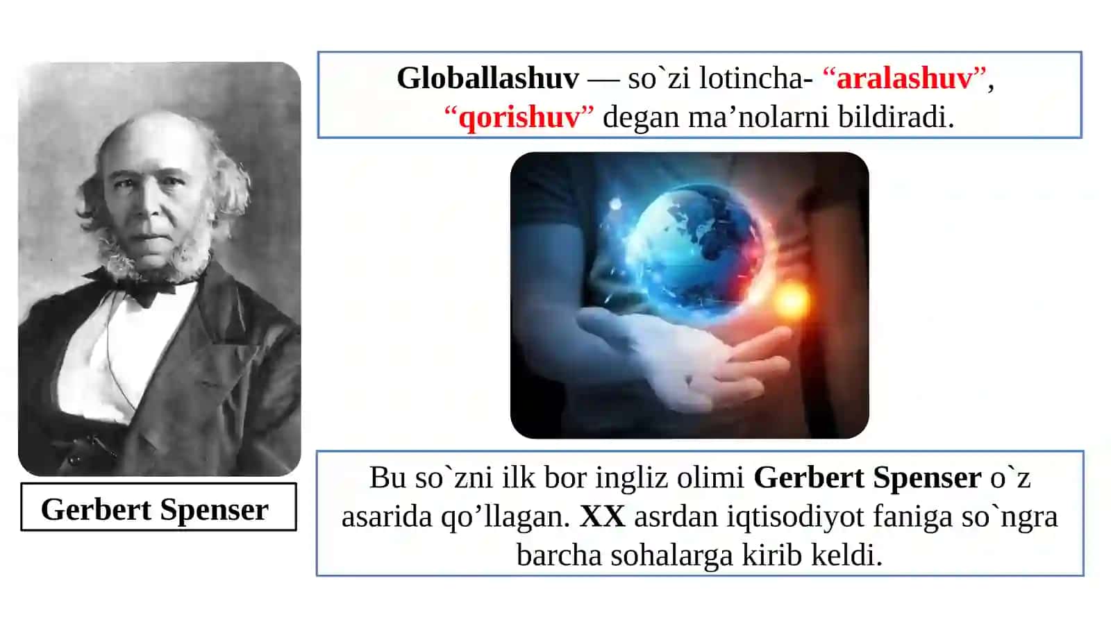Globallashuv jarayonlari 2