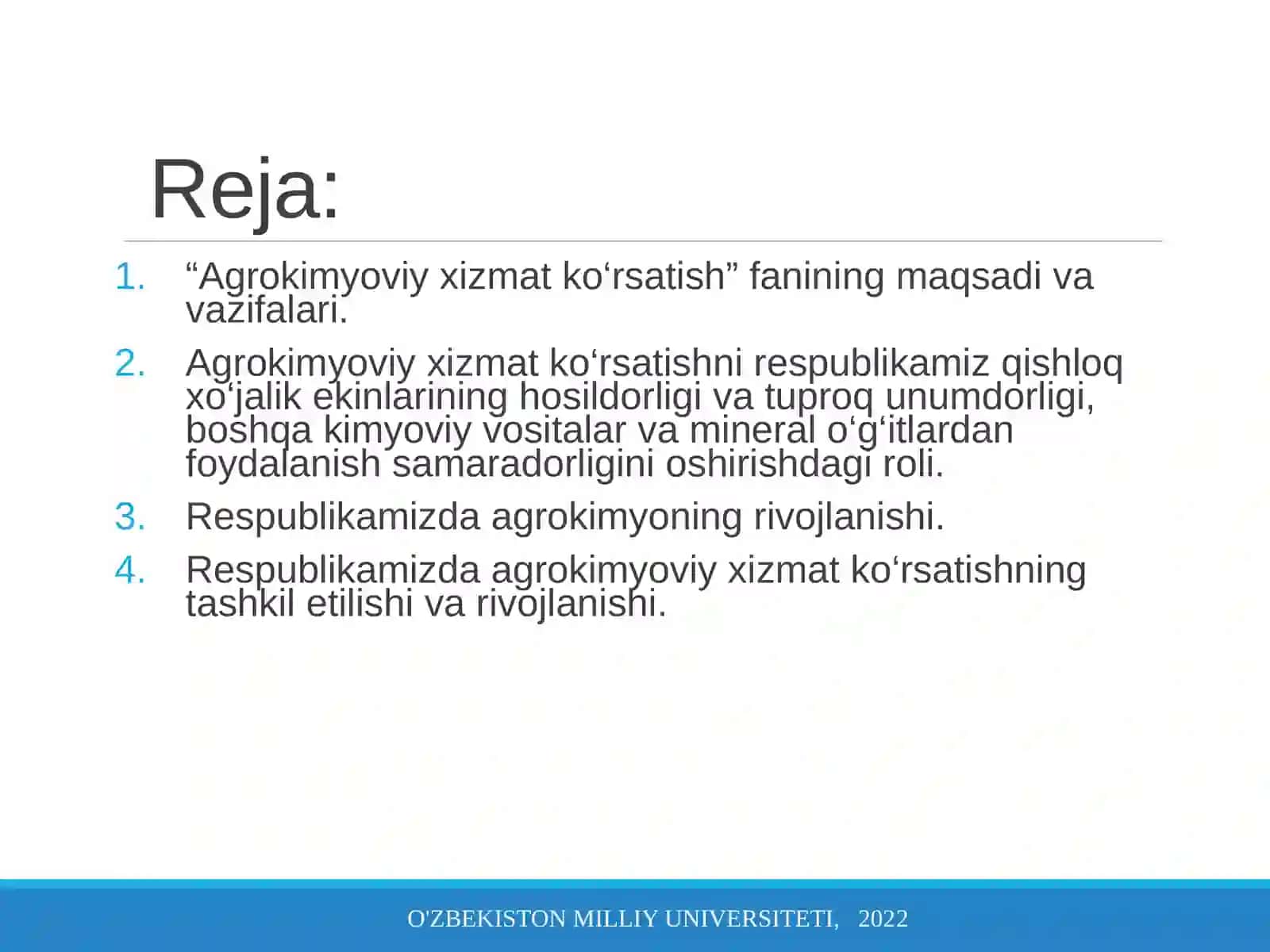 Agrokimyoviy xizmat ko‘rsatish 2