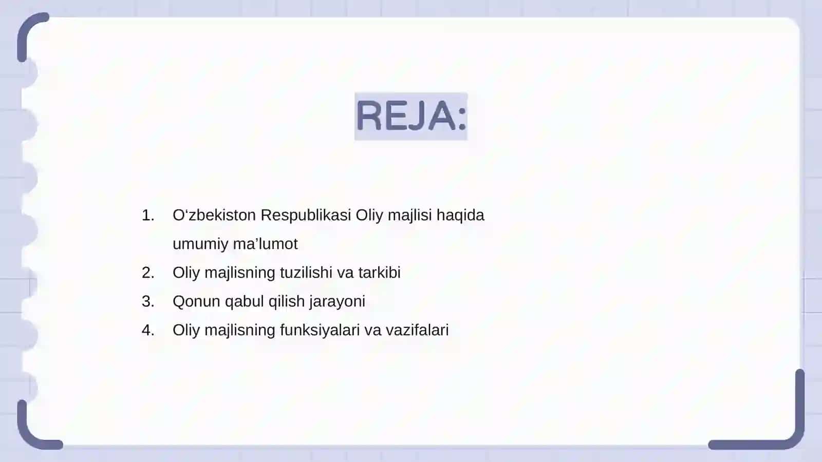 O‘zbekiston Respublikasi Oliy majlisi 2
