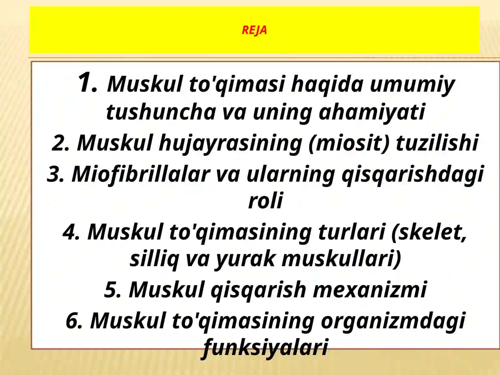 Muskulto'qimasi 2
