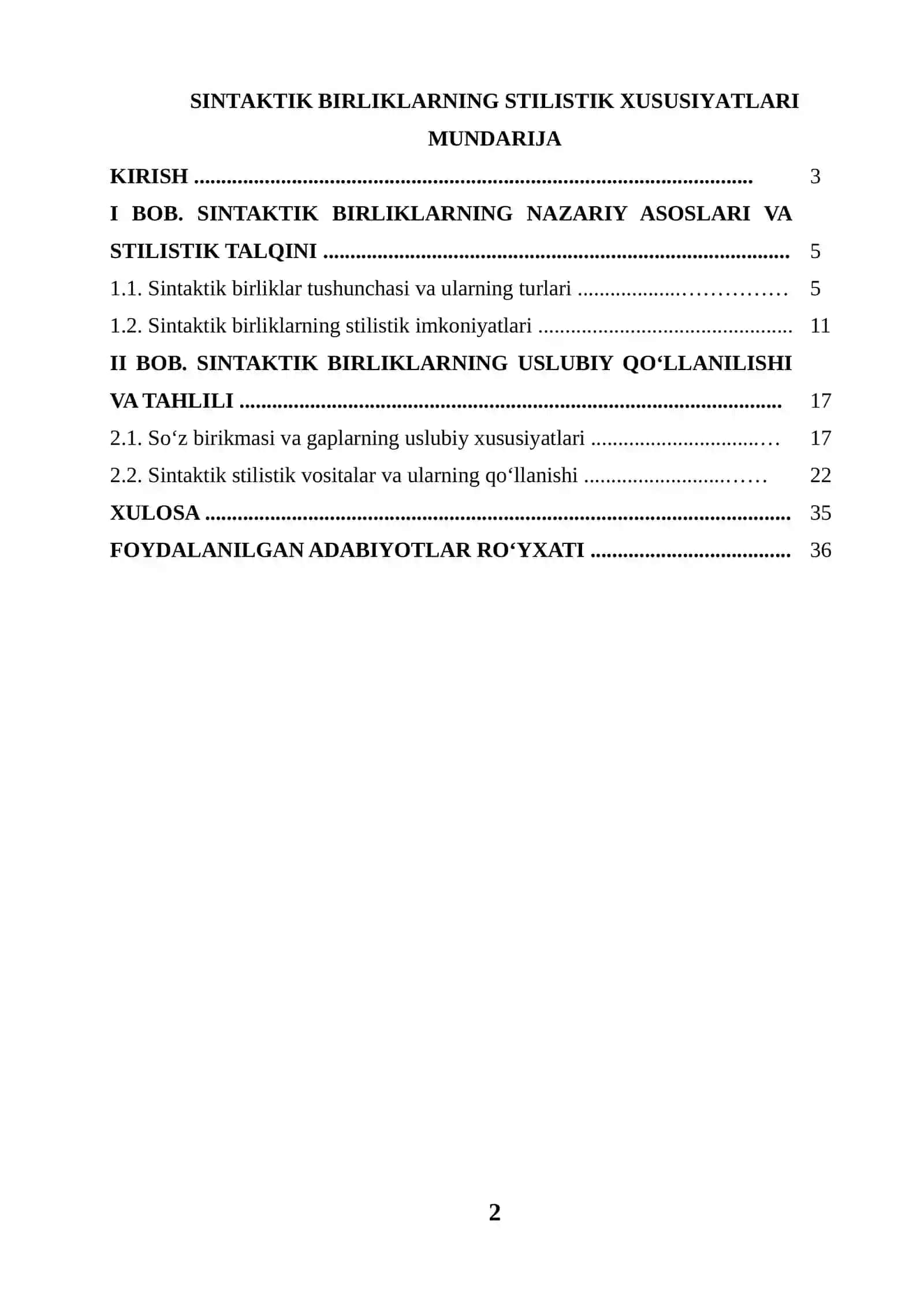 SINTAKTIK BIRLIKLARNING STILISTIK XUSUSIYATLARI 2