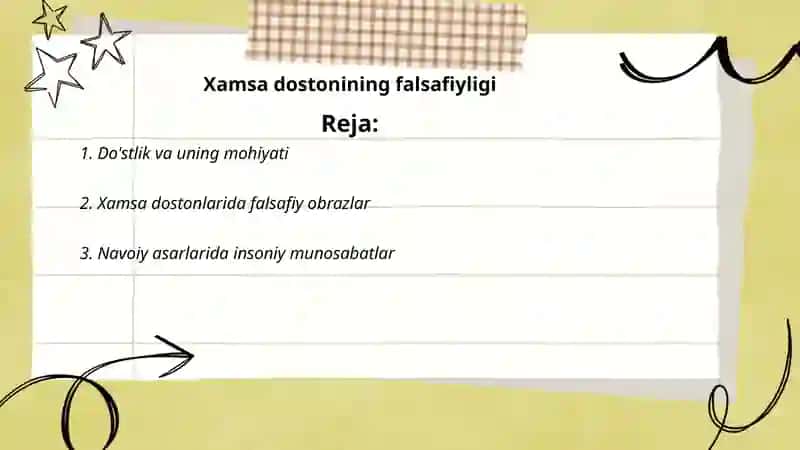 Xamsa dostonining falsafiyligi 2
