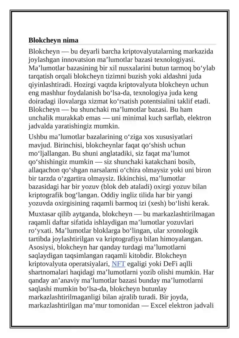 Blokcheyn 2