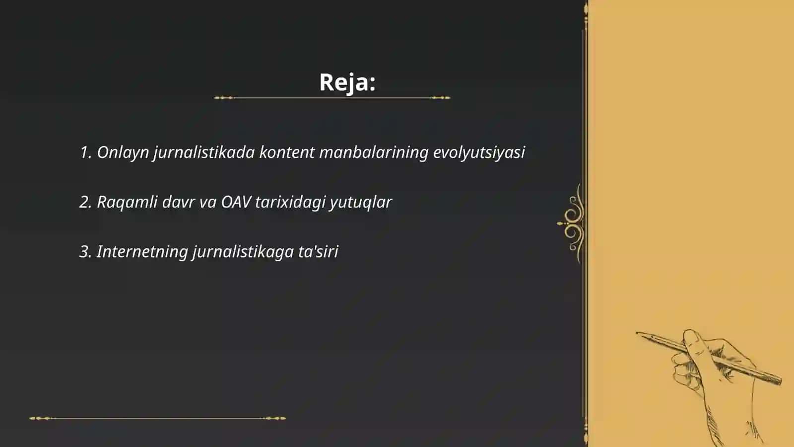Onlayn Jurnalistika va Medialar 2