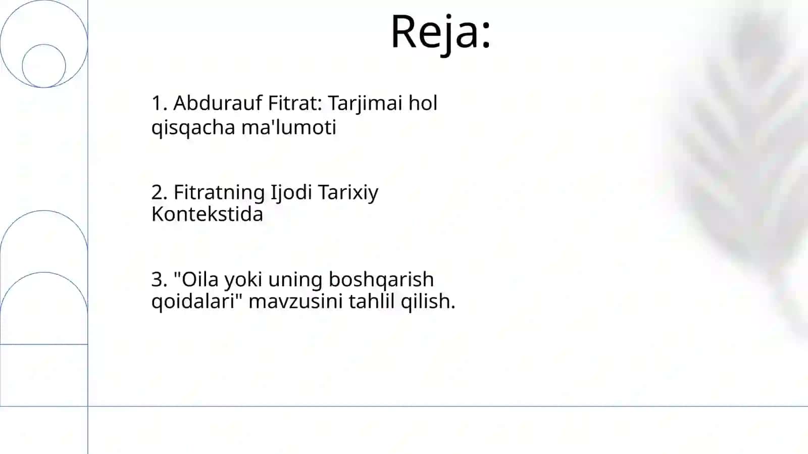 Oila yoki uni boshqarish tartiblari 2