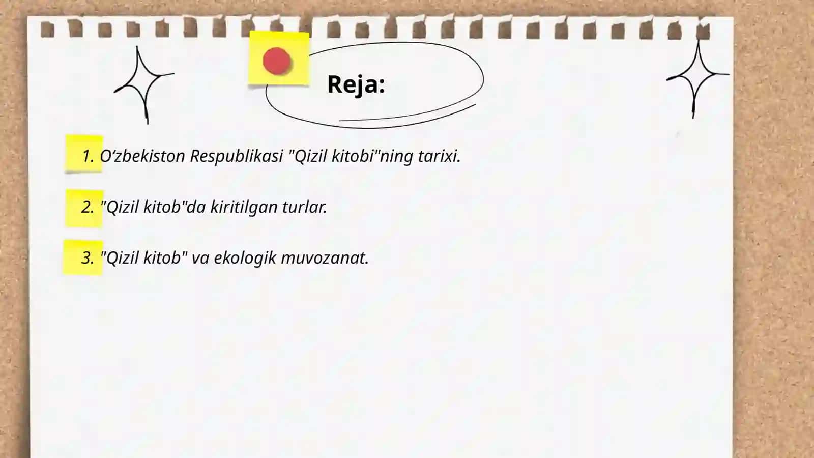 O‘zbekiston Respublikasi "Qizil kitobi"ning tarixi 2
