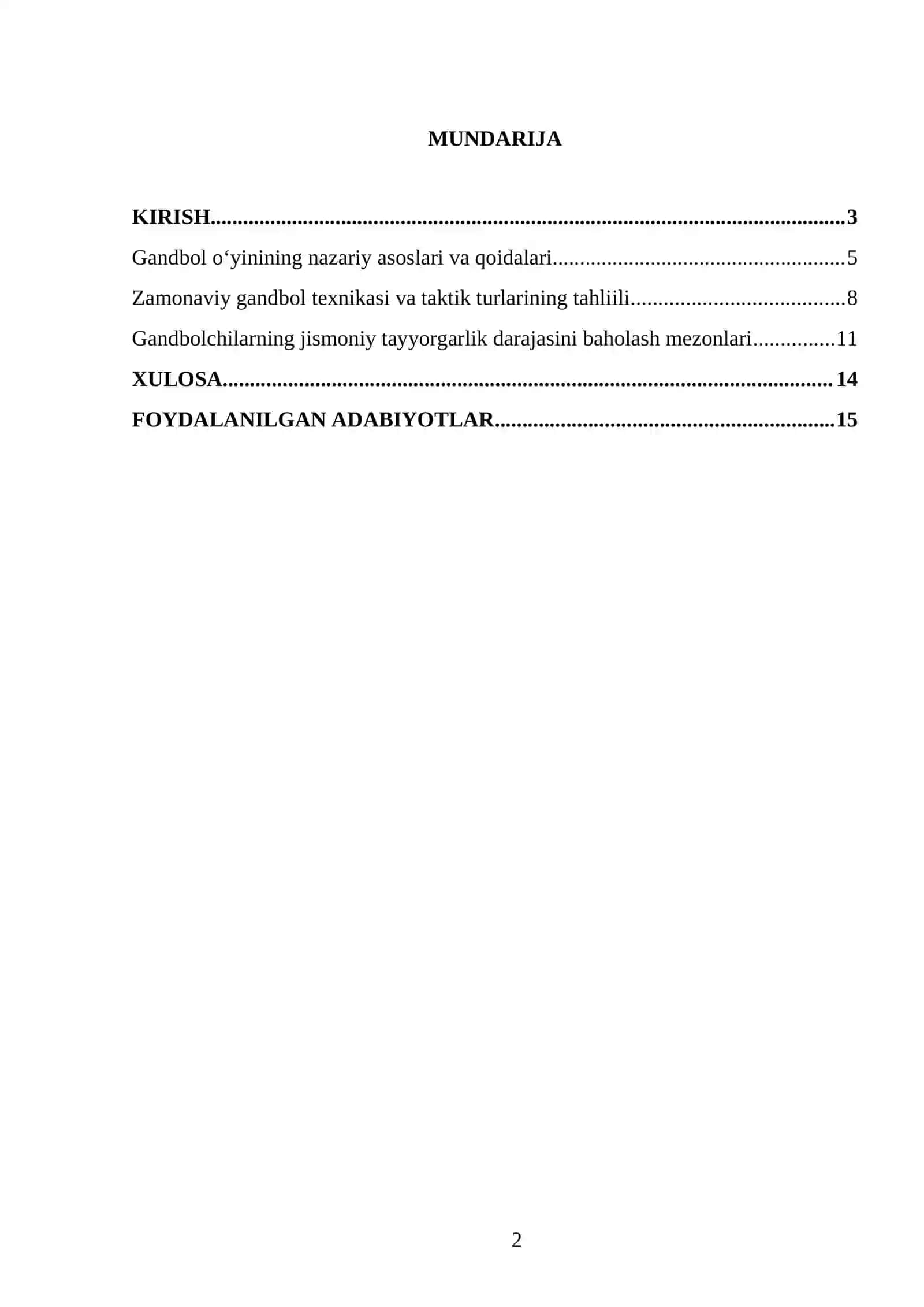 Gandbol (qo‘l to‘pi) 2
