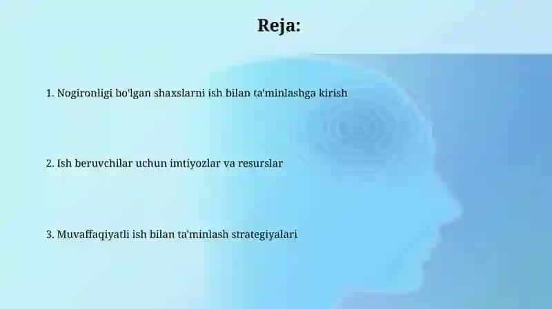 Nogironlar bandligi 2