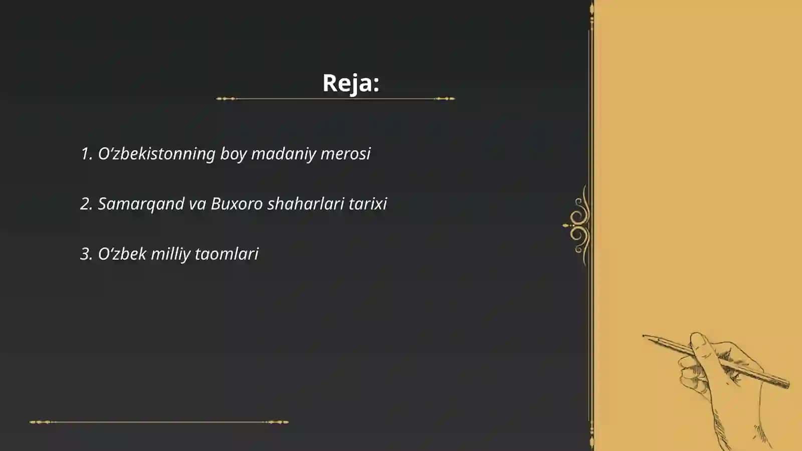 Oʻzbekistonni butun dunyo tanimoqda 2
